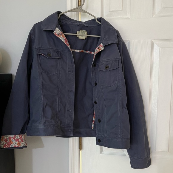 Vintage LL Bean Brushed Denim Jacket - Picture 2 of 5